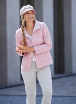 Wendejacke mit Knopfleiste ROSÉ/ROSÉ-WEISS