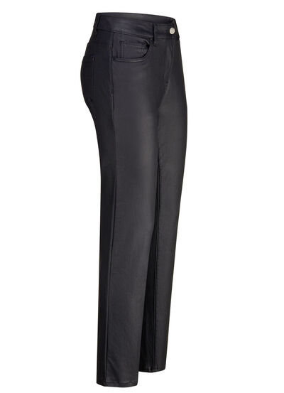 Beschichtete Hose in 5-Pocket-Form 