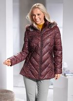 Jacke mit Kunstpelz-Innenausstattung in der Kapuze 