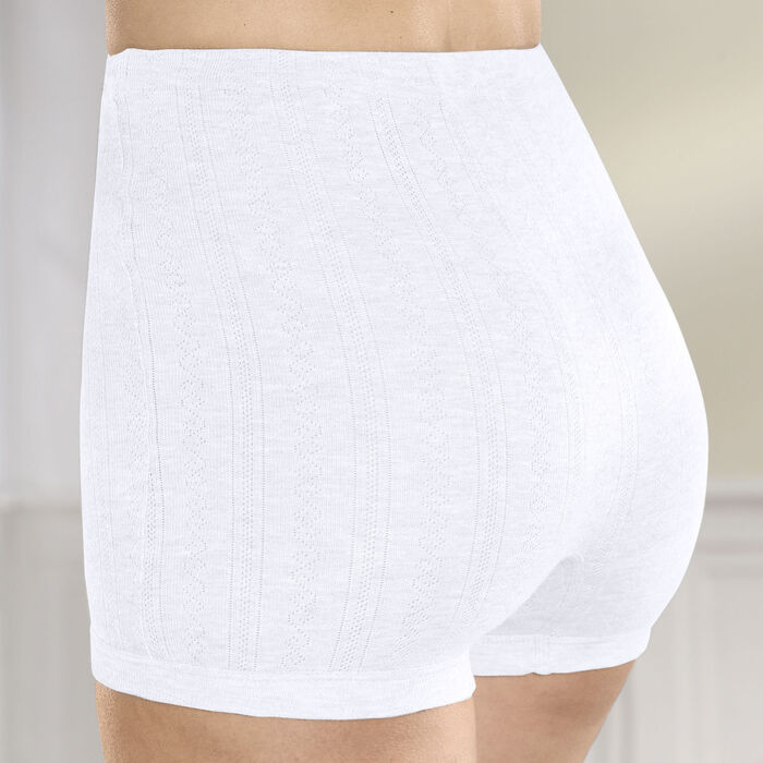 Viererpack Schlüpfer mit Jacquard-Dessin 