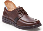GINO GALANTE, schicke Herren- Schnürschuhe, mit herausnehmbarem Fußbett BURGUND