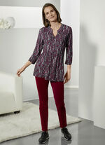 Cordhose in Schlupfform BORDEAUX