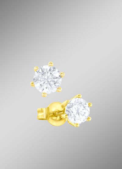 Ohrstecker mit Brillanten 