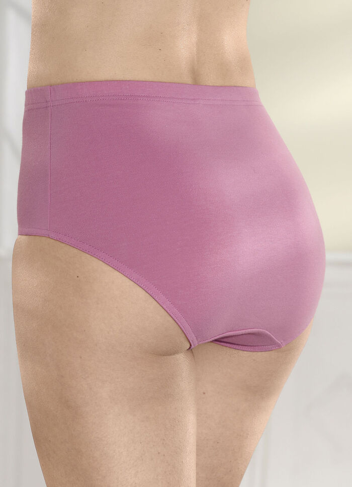 Viererpack Slips mit Gummizug im Bund 