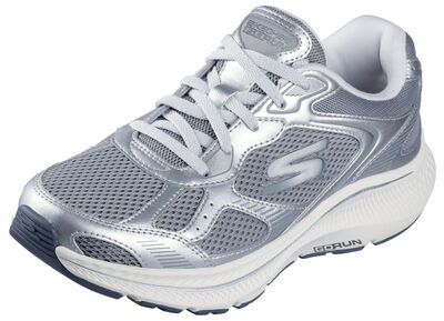 SKECHERS Schnür-Sneaker aus Metallicleder 