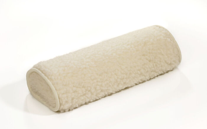 Naturnahes Schurwoll-Nackenkissen 