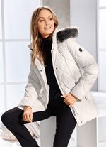 Jacke mit Rei&szlig;verschluss an den Seitenschlitzen NATURWEISS