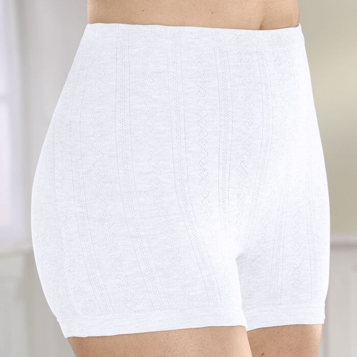 Viererpack Schlüpfer mit Jacquard-Dessin 