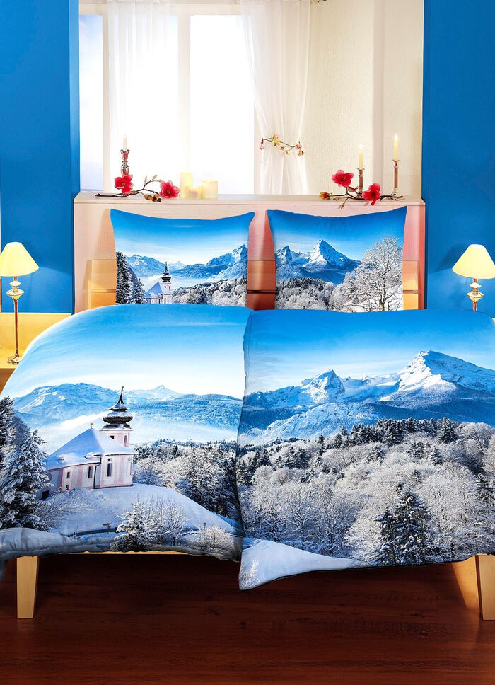 Flanell Partner-Bettw&auml;sche 