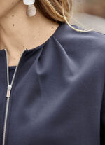 Blouson mit Reißverschlussleiste 