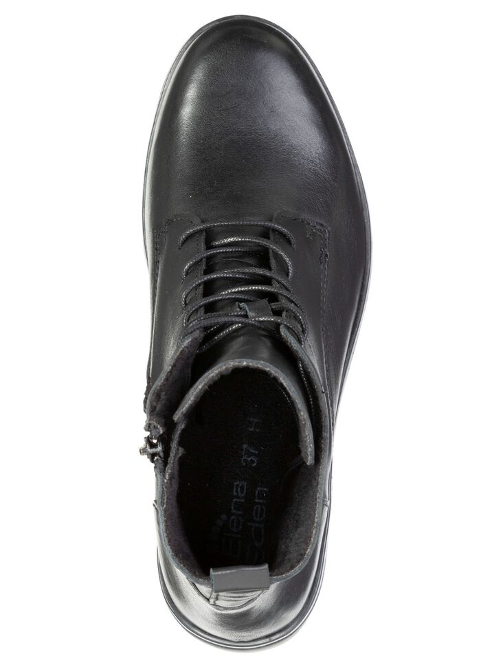 ELENA EDEN, bequeme Damen-Stiefeletten, Winterschuhe, Weite H, mit herausnehmbarem Fu&szlig;bettELENA EDEN, bequeme Damen-Stiefeletten, Weite H, mit herausnehmbarem Fu&szlig;bett SCHWARZ