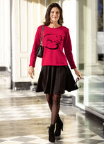 Pullover in Garnmix 