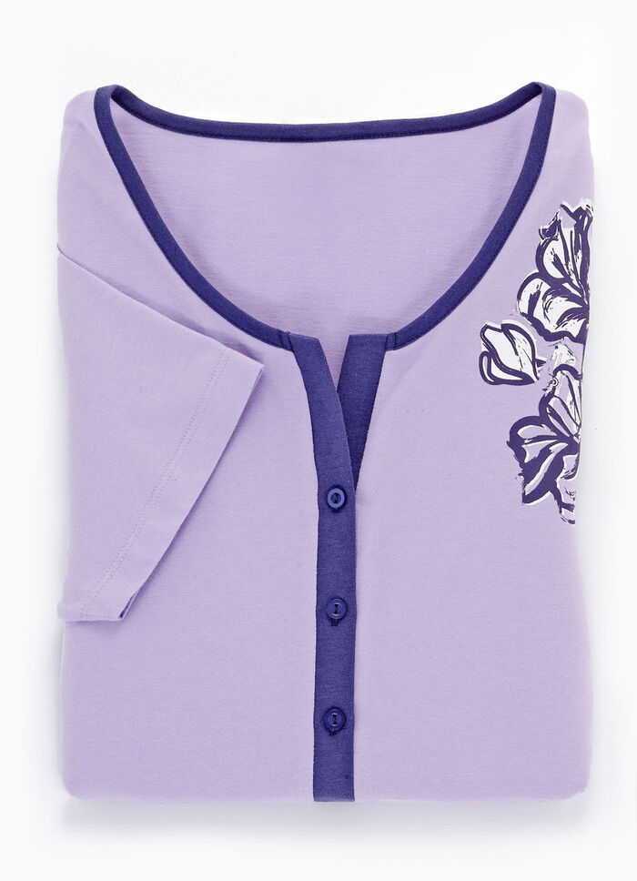 Zweierpack Nachthemden, kürzer geschnitten  