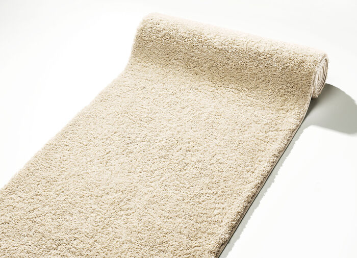 Pflegeleichter Läufer nach Wunschmaß BEIGE