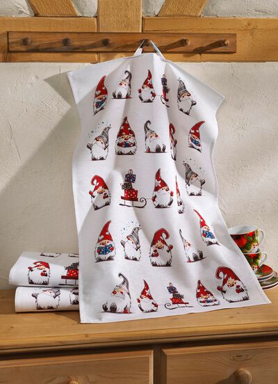 Geschirrt&uuml;cher aus Baumwolle, 3er-Set 