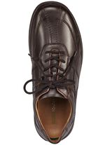 Waldl&auml;ufer, bequeme Herren-Schn&uuml;rschuhe, Weite H, mit herausnehmbarem Fu&szlig;bett DUNKELBRAUN