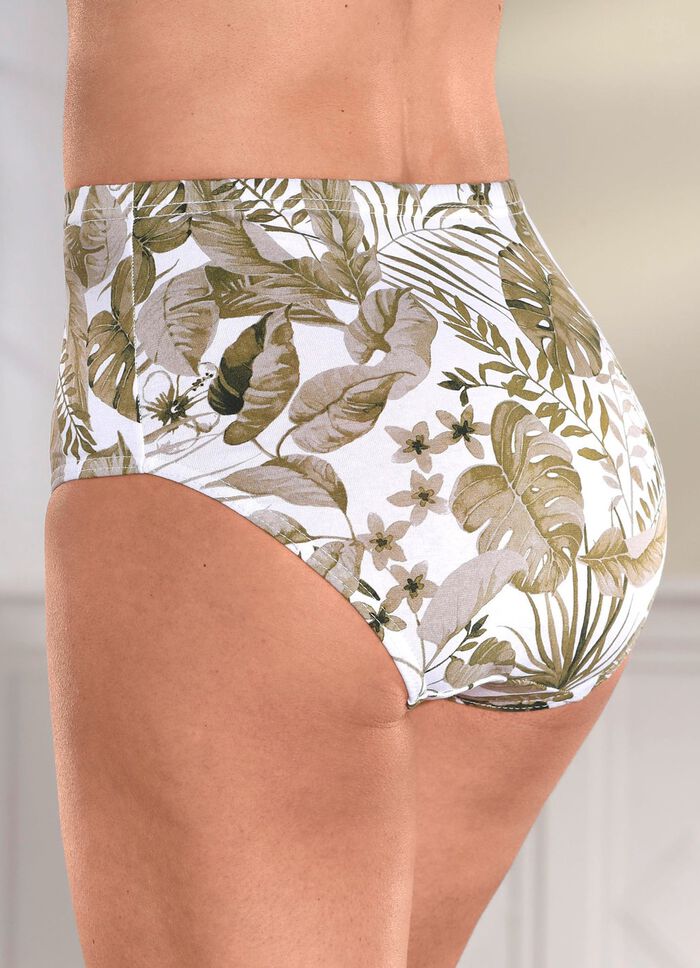 Viererpack Slips mit Gummizug im Bund 