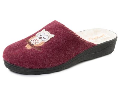 Gef&uuml;tterte Damen-Hausschuhe, mit Schurwolle 