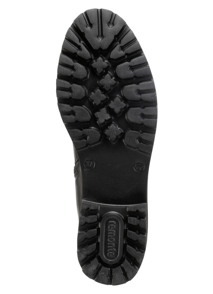 Remonte, modische Damen-Stiefeletten, Winterschuhe, Weite G, mit herausnehmbarem Fußbett SCHWARZ