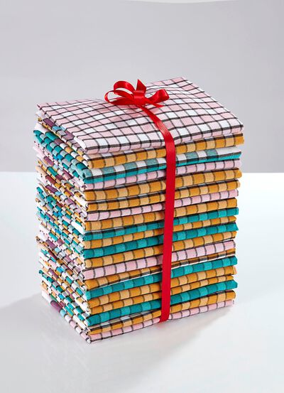 Geschirrt&uuml;cher mit hohem Baumwollanteil, 20-teilig 