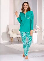 Zweierpack Schlafanz&uuml;ge von Laurina mit Knopfleiste  