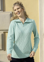Pullover mit Strasszier 