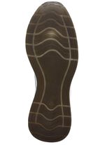 ELENA EDEN Schn&uuml;rschuh mit gl&auml;nzend bedrucktem Elastikmaterial WEISS-HELLGRAU