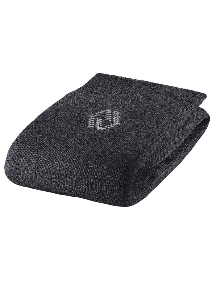 Fünferpack Socken, Schaft und Bund extra weit, mit Wolle 
