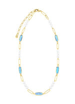 Schmuckset, 3-teilig, aus Messing mit Kristallsteinen 