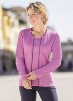 Pullover in Twinset-Optik 