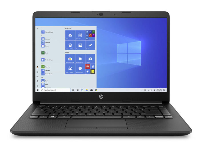 HP Notebook 14-dk14ng SCHWARZ