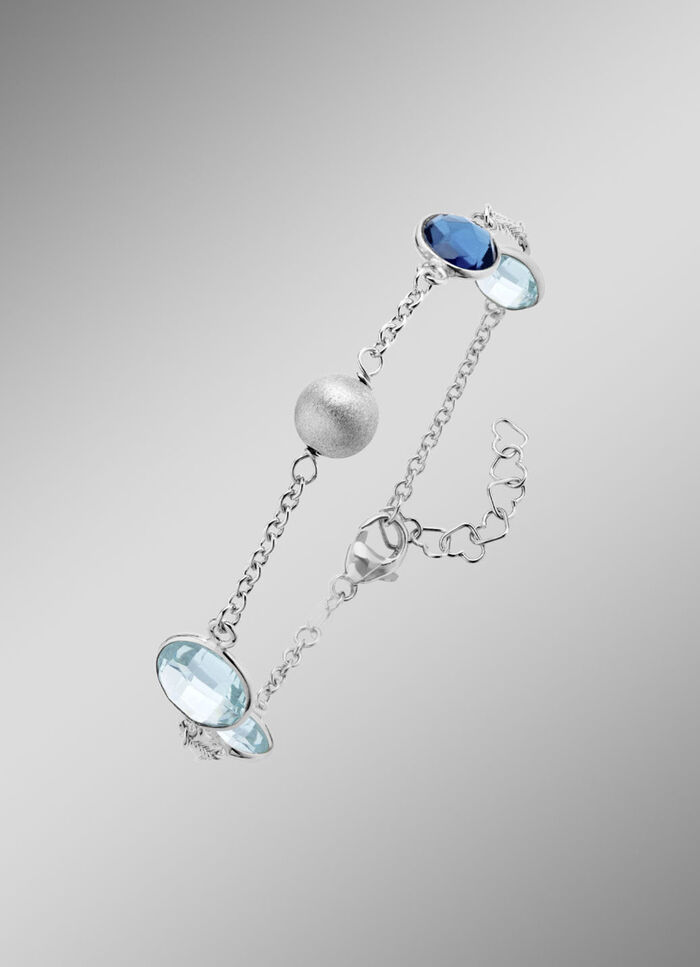 Zeitlose Schönheit: Erbsketten-Garnitur mit beh. Quarz 