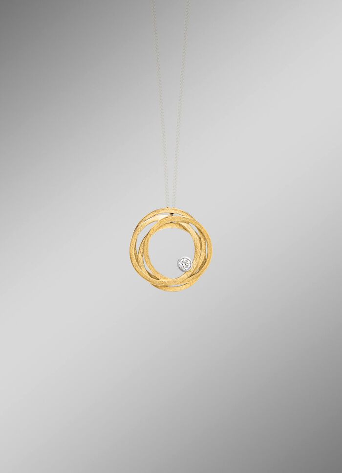 Edler Anh&auml;nger mit Brillant 