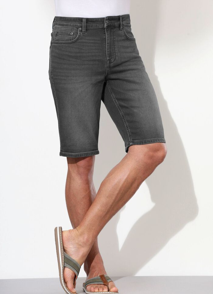 Jeans-Bermudas in 3 Farben 