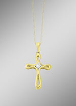 Klassischer Kreuz-Anh&auml;nger 