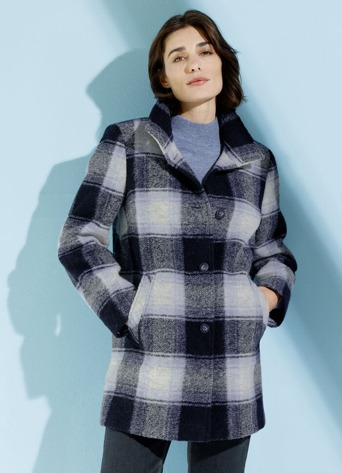 Jacke mit Karodessin 