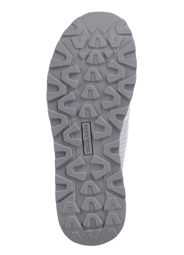 Waldläufer, sportliche Damen-Sneaker, Weite H, mit herausnehmbarem Fußbett SILBER