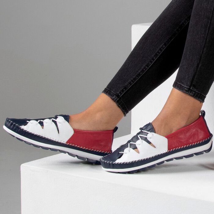 Gemini Slipper mit Knitter-Struktur 