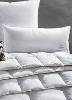 4-Jahreszeiten-Kissen Weiss & Edel von OBB, hergestellt in Deutschland 