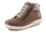 ELENA EDEN, bequeme Damen-Boots, Weite H, mit herausnehmbarem Fußbett BRAUN