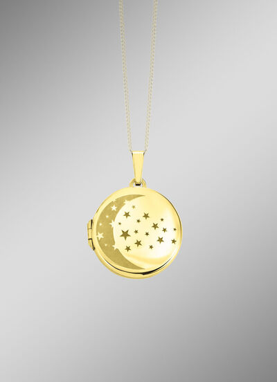 Medaillon zum Öffnen aus Gold 