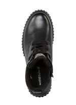 Waldl&auml;ufer Schn&uuml;r-Bootie mit effektvollen Glitzer-Steinchen 