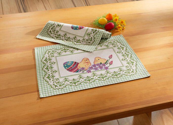 Tisch- und Raumdekoration mit Ostermotiv MULTICOLOR