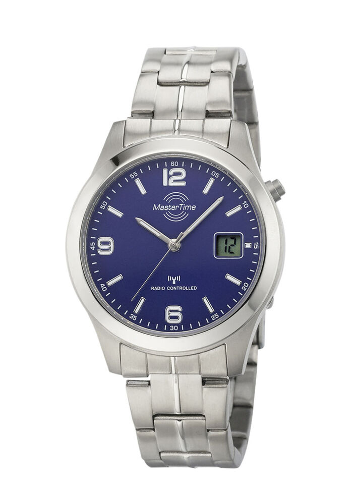 Funk-Herrenuhr mit Titanarmband 
