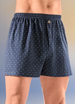 Viererpack Boxershorts mit Alloverdessin 