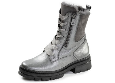 Waldläufer, gefütterte Damen-Stiefeletten, Winterschuhe, Weite H, mit Lammfell 