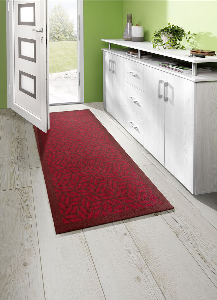 Fußmatte mit Latex-Rückseite ROT