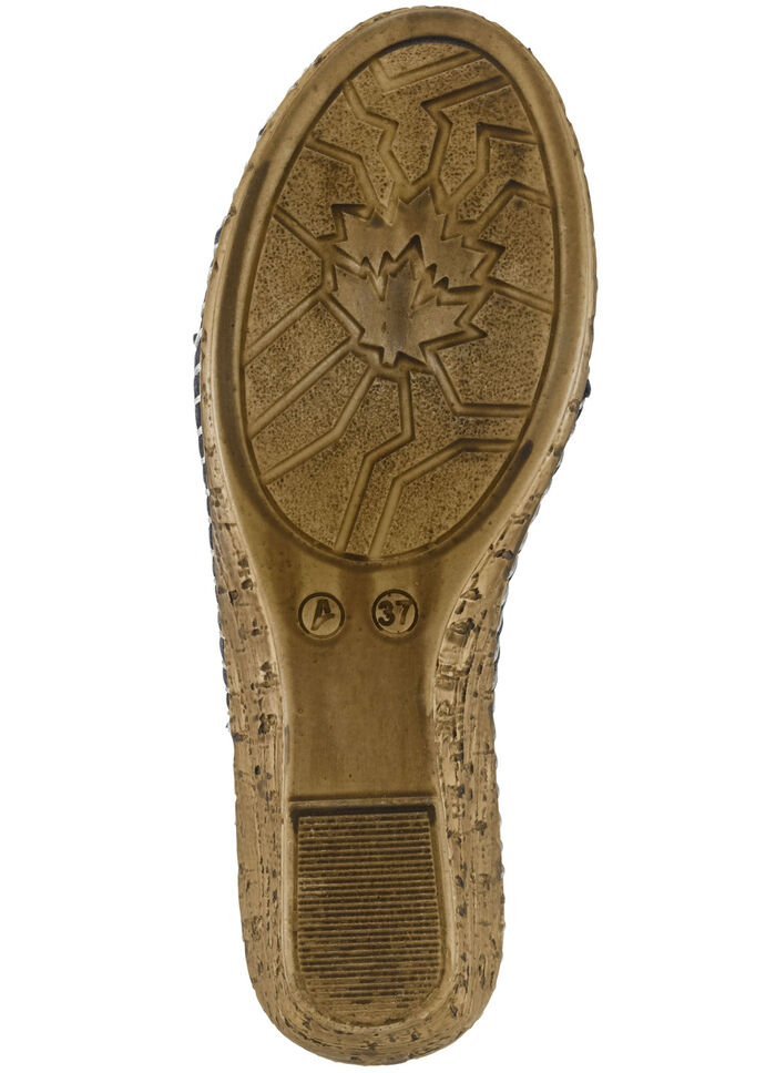 Gemini Sandalette mit aparter Biesenzier MARINE