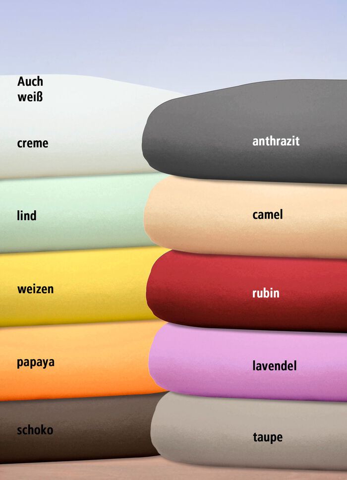 Luxus-Spannbetttuch aus feinster Baumwolle ANTHRAZIT