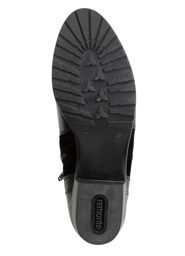 Remonte Stiefelette mit seitlicher Zier-Naht SCHWARZ